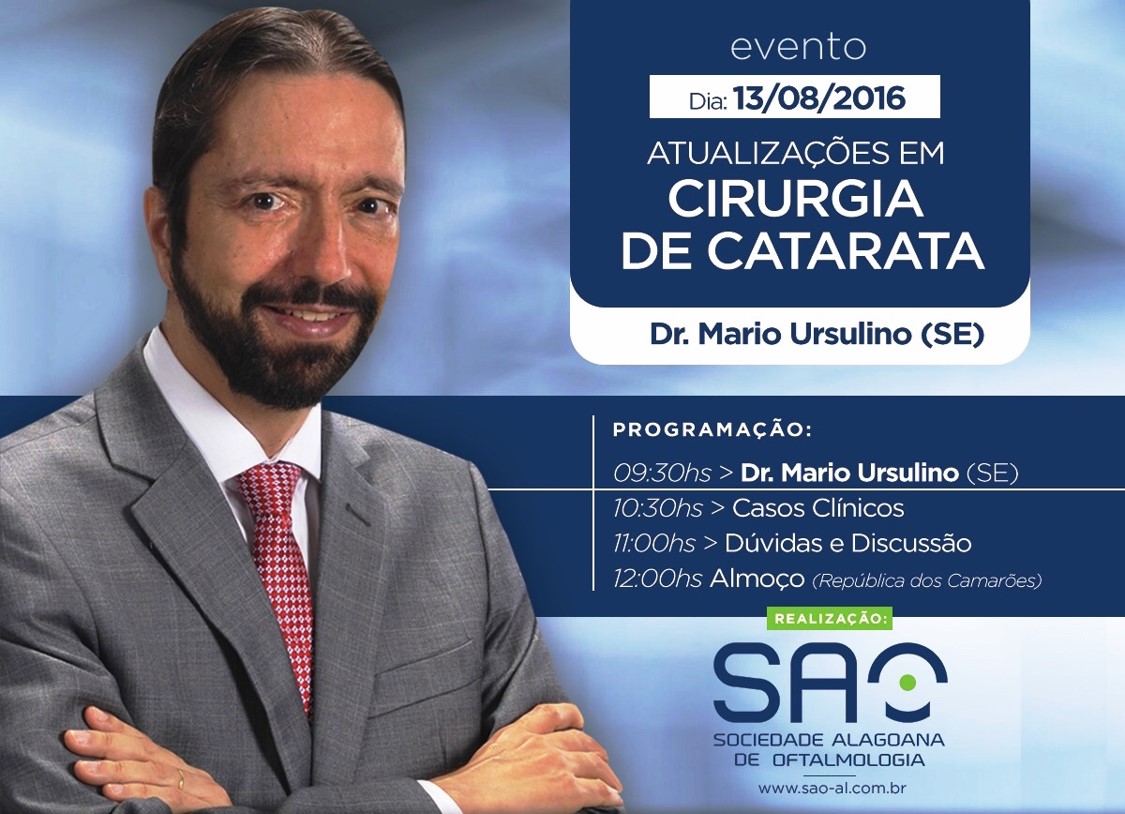 Atualizações em Cirurgia de Catarata (13.08.2016)